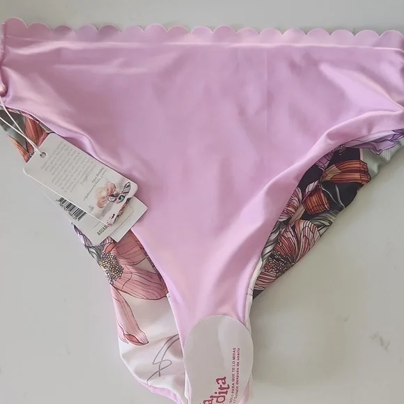 NWT AGUA BENDITA | Penelope Vitreo Bikini Bottom - Picture 11 of 11